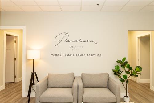 Welcome to Panorama Wellness Group waiting room