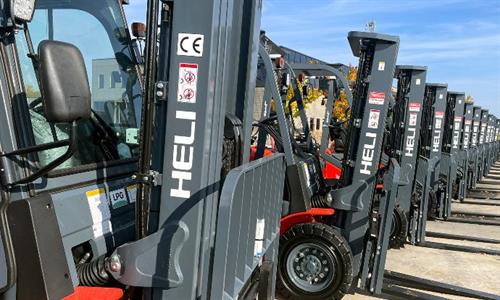 We are an authorized dealer of Heli Canada forklifts