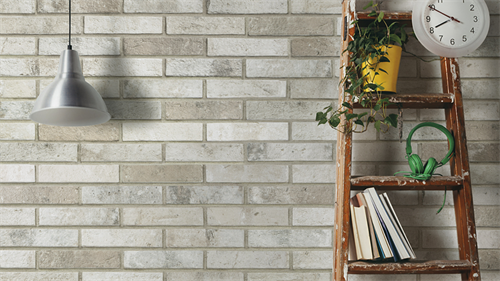 Munich Brick Fog porcelain tile