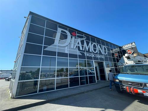 Perforated window graphics