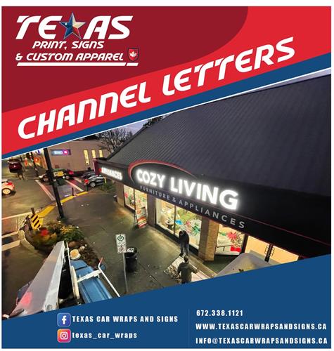 Channel letters