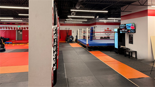 In-venue digital advertising inside a Langley gym