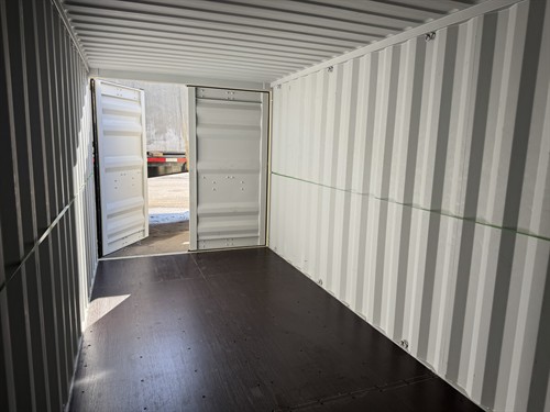 Currently we provide containers of 8’ x 20’ x 8’-6” size.