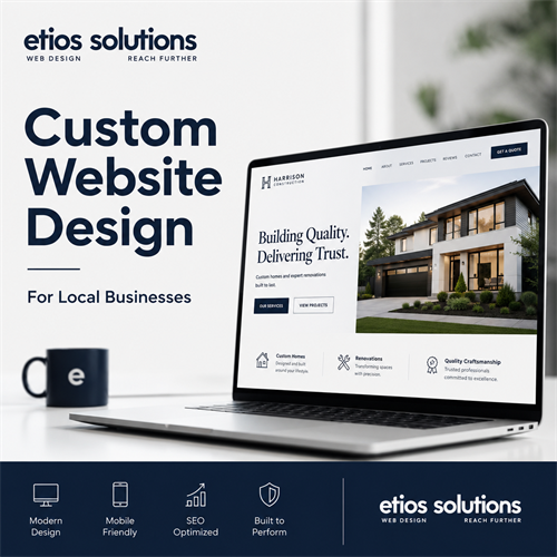 Custom Website Design for Local Businesses