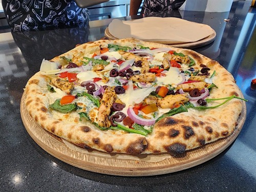 Freshly Made Neapolitan-Style Pizza
