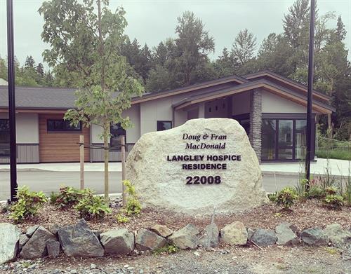 Doug and Fran MacDonald Langley Hospice Residence - Opened May 2022