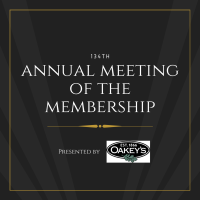 134th Annual Meeting of the Membership Presented By: Oakey's Funeral Service