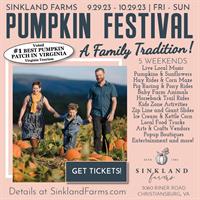 Sinkland Farms 32nd Annual Pumpkin Festival Fridays