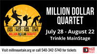 Million Dollar Quartet at Mill Mountain Theatre