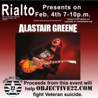 Rialto Theater presents Alastair Greene