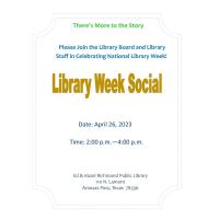 Library Week Social - Ed & Hazel Richmond Public Library