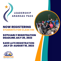 Leadership Aransas Pass Program Enrollment - Class VIII
