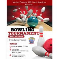 Bowling Tournament - Maxine Flournoy 3rd Coast Squadron