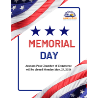 Memorial Day - office closed