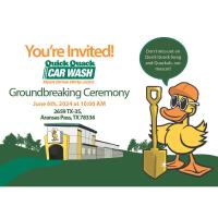 Groundbreaking Ceremony - Quick Quack Car Wash