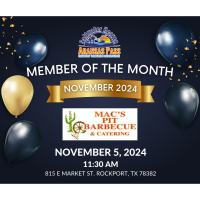 Member of the Month November 2024 - Mac's Pit Barbecue