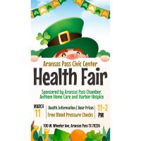 Health Fair - Aransas Pass Chamber of Commerce, Anthem Home Care, Harbor Hospice