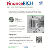 ActionCOACH Coastal Bend Workshop - Finance Rich
