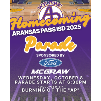 Homecoming Parade 2025 - Aransas Pass ISD