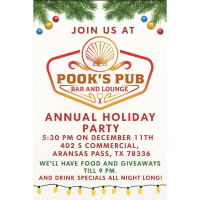 Annual Holiday Party - Pook's Pub