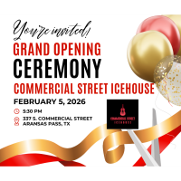 Grand Opening Ceremony - Commercial Street Icehouse