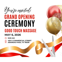 Grand Opening - Good Touch Massage