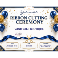 Ribbon Cutting Ceremony - Wind Wild Boutique