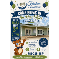 Open House Ribbon Cutting - Fleckten Insurance