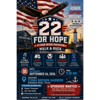 22 FOR HOPE Veteran Suicide Prevention Walk & Ruck