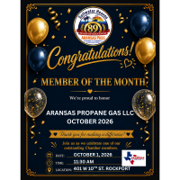 Member of the Month Presentation - Aransas Propane Gas, LLC