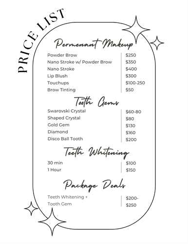 Gallery Image Green_and_Cream_Floral_Border_Price_List_(US_Letter).png