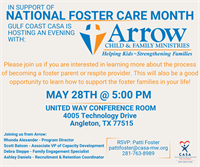 Foster Care Informational Meeting - National Foster Care Month