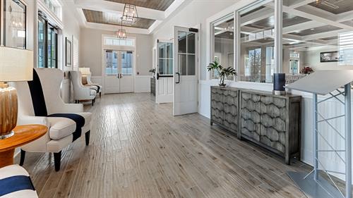 The Lobby to the Celestial Tides Chapel at Forest Park South