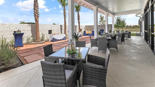 View of the Oceanview Patio at Forest Park South