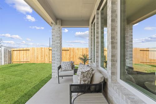 Covered Back Patio