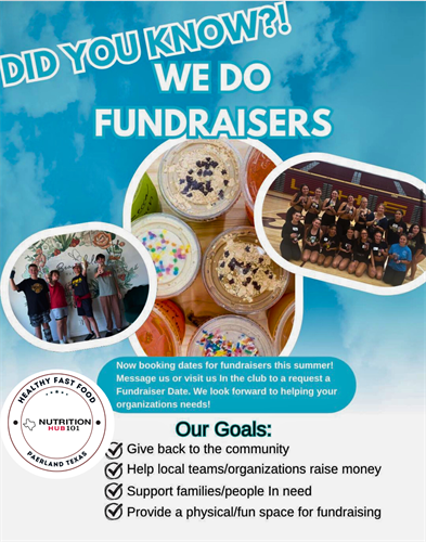 We help athletes, clubs and organizations Fundraise. 