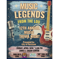 2026- 12th Annual Music Trivia "Music Legends from the Lou"