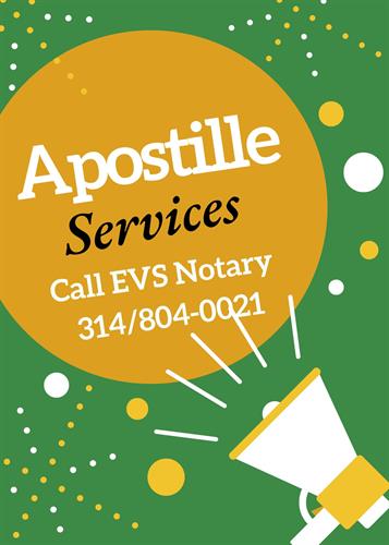 Apostille Service available