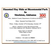 Haunted Hay Ride at Bicentennial Park