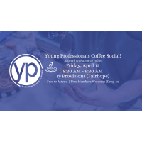 Young Professionals Coffee Social: Provisions