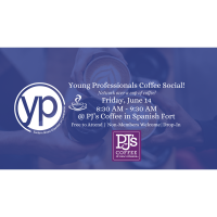 Young Professionals Coffee Social at PJ's Coffee