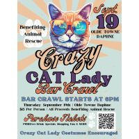 Crazy Cat Lady Bar Crawl