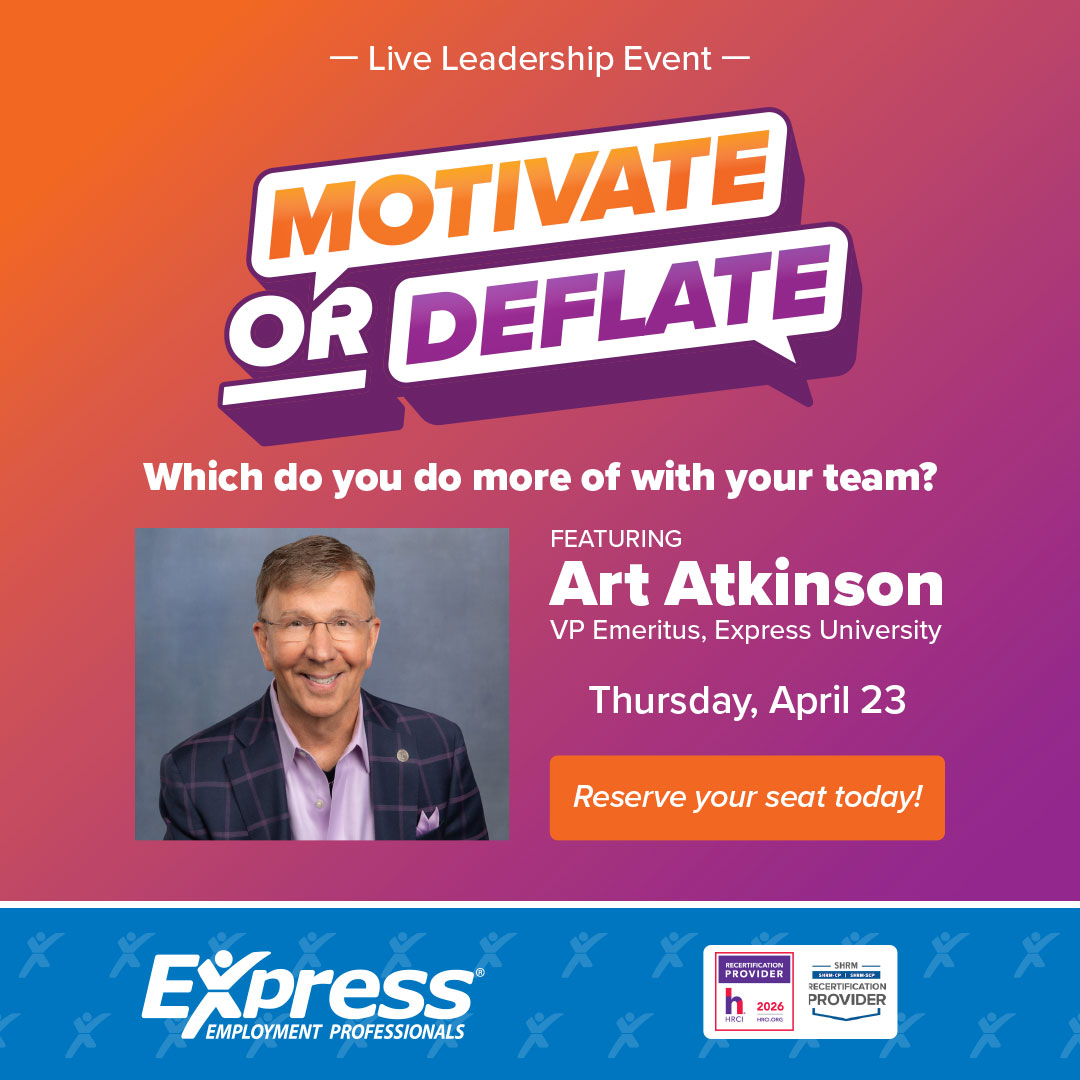 Motive or Deflate- Live Leadership Baldwin County 2026