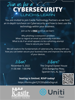 Cybersecurity Luncheon with Castle Technology Partners