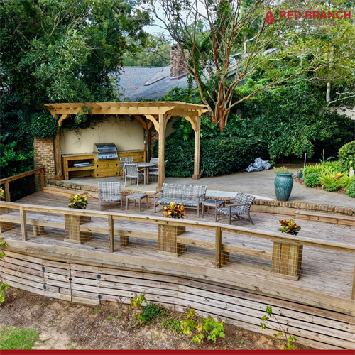 From weekend grilling to hosting friends, this multi-use deck and outdoor kitchen setup was built to handle it all with ease. Quality craftsmanship designed for real family routines.