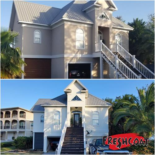Stucco House Exterior Painting