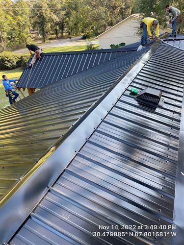 Residential Roof Replacement - Metal