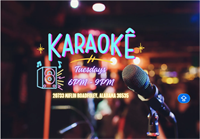 Karaoke Night every Thursday at Moe's BBQ Foley