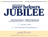 Jennifer Claire Moore Foundation Calls for Sponsors of 2025 Peer Helpers Jubilee