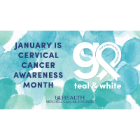 GO Teal and White Campaign has a Message About Cervical Cancer: It's Preventable